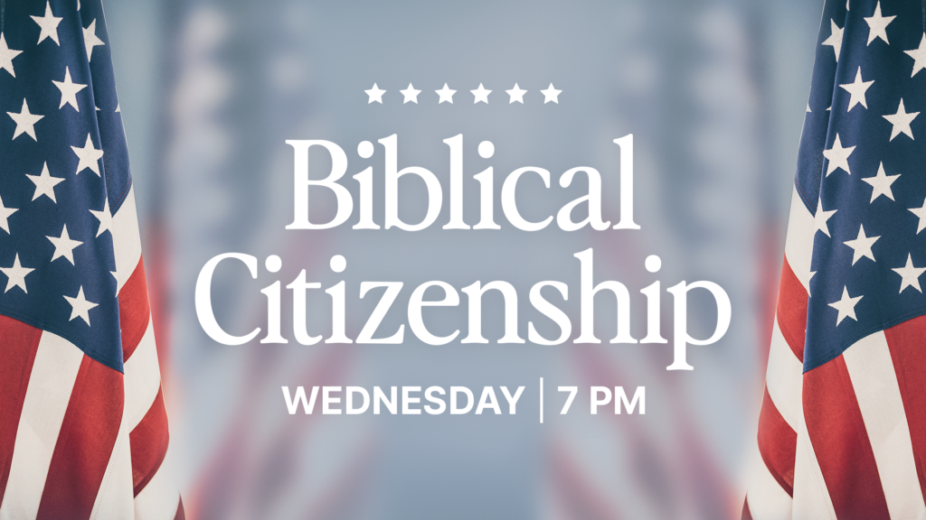 Biblical Citizenship – New Beginnings